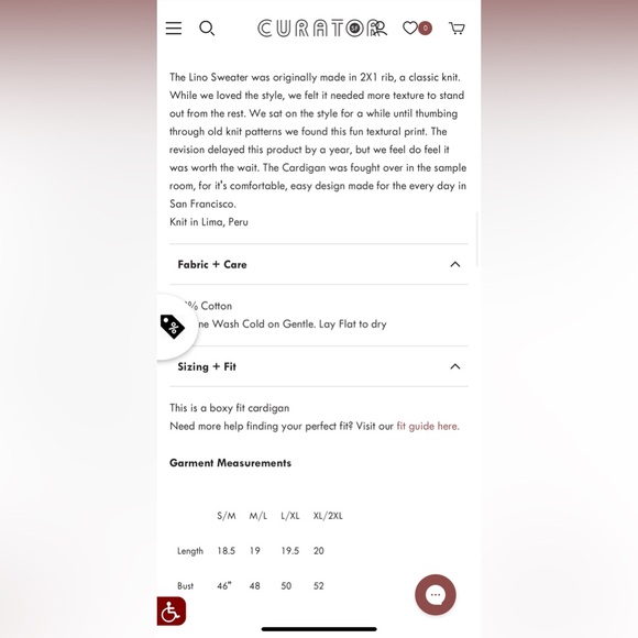 Curator SF Lino Sweater - Picture 2 of 3